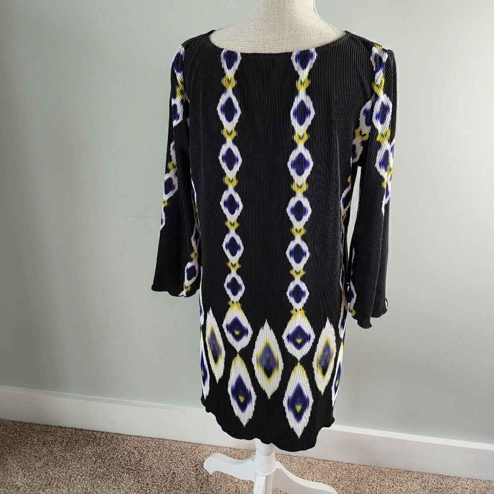 ALFANI WOMEN'S SHIFT BELL SLEEVE DRESS SIZE MEDIUM - Picture 4 of 5